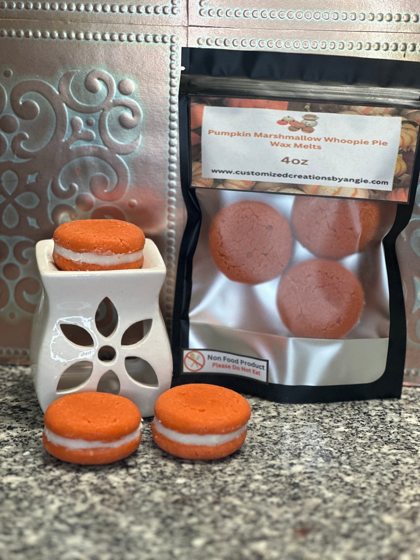 Pumpkin Marshmallow Whoopie Pie Wax Melts