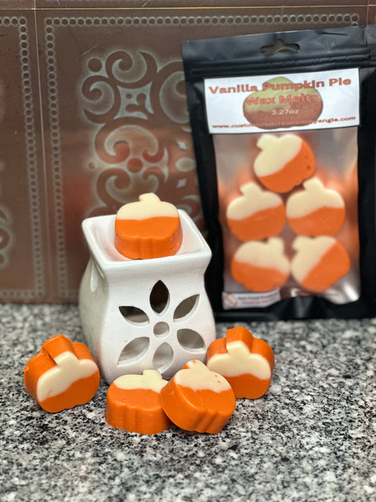 Vanilla Pumpkin Pie Pumpkin Wax Melts