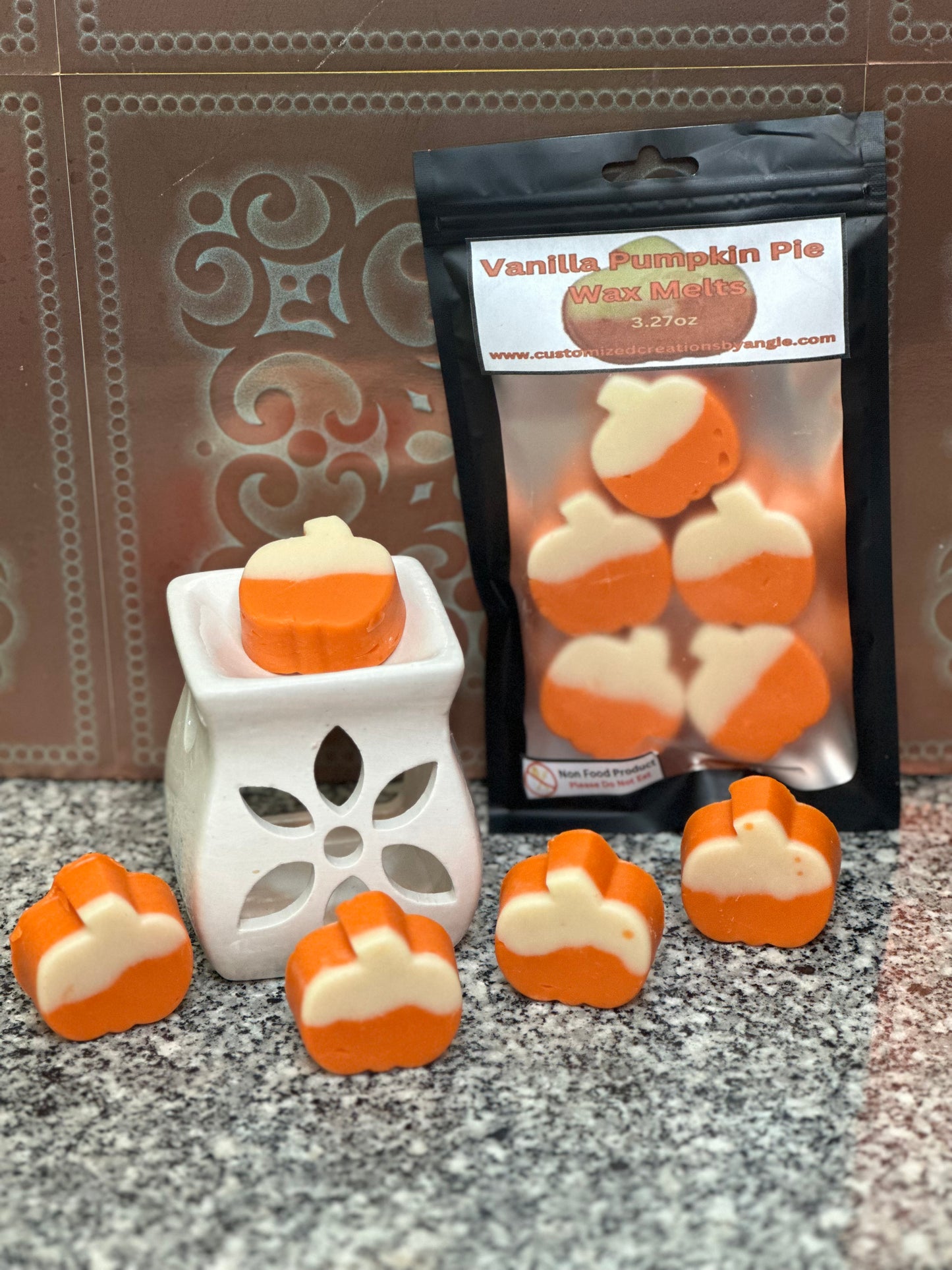 Vanilla Pumpkin Pie Pumpkin Wax Melts