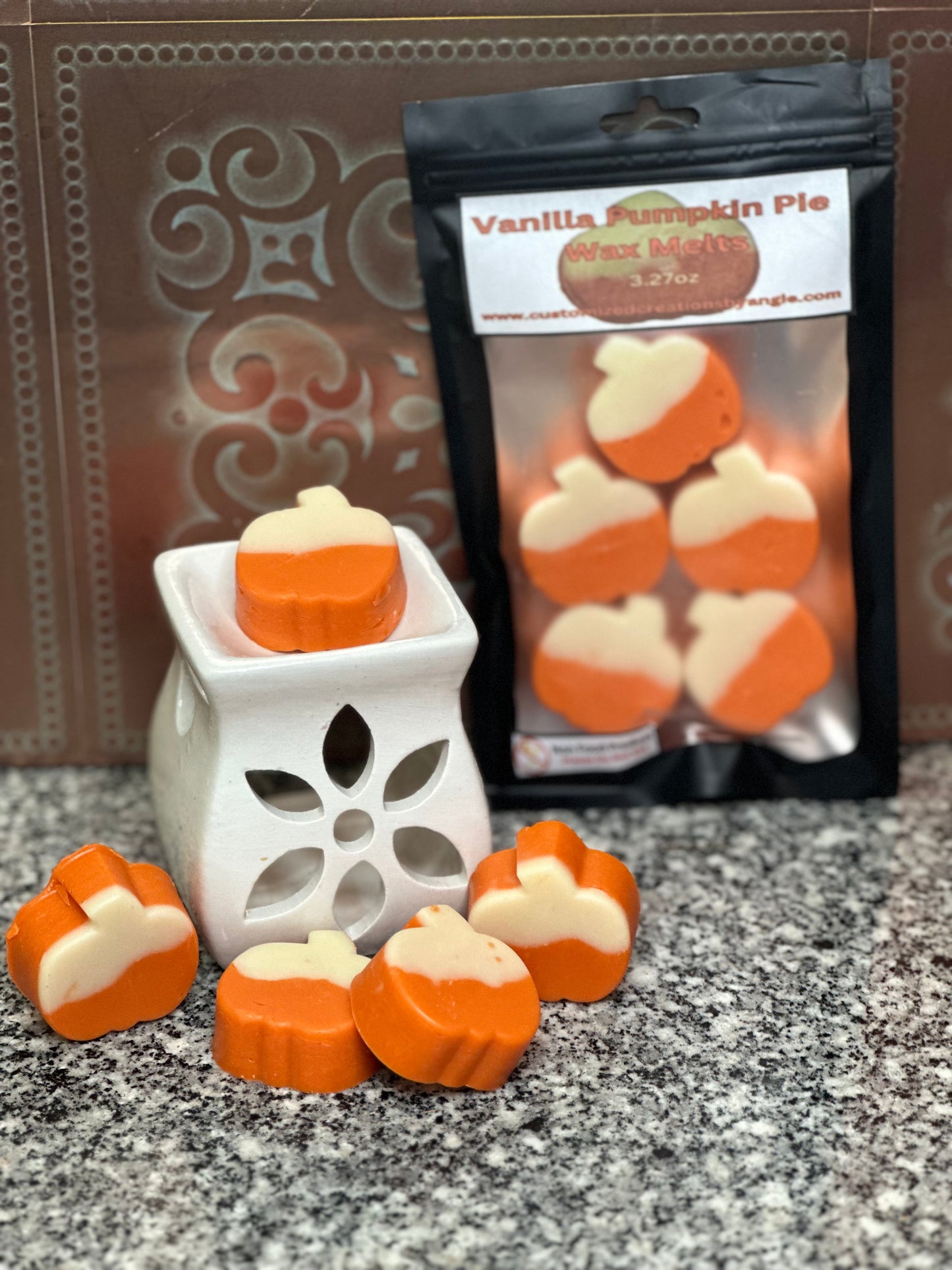 Vanilla Pumpkin Pie Pumpkin Wax Melts