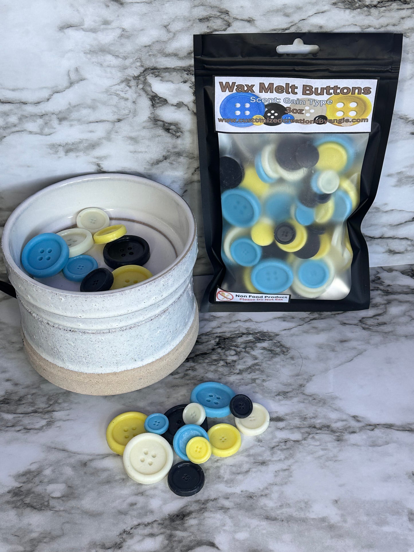 Wax Melt Buttons