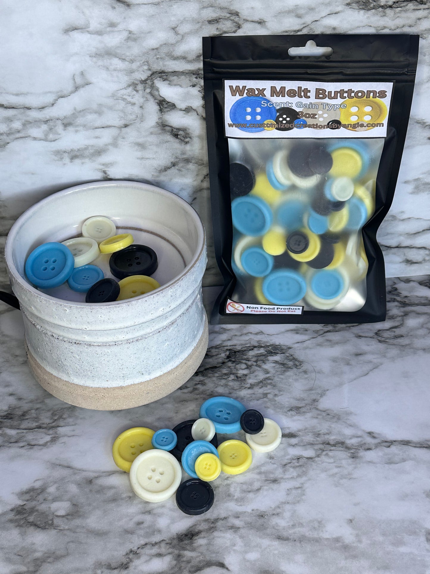 Wax Melt Buttons