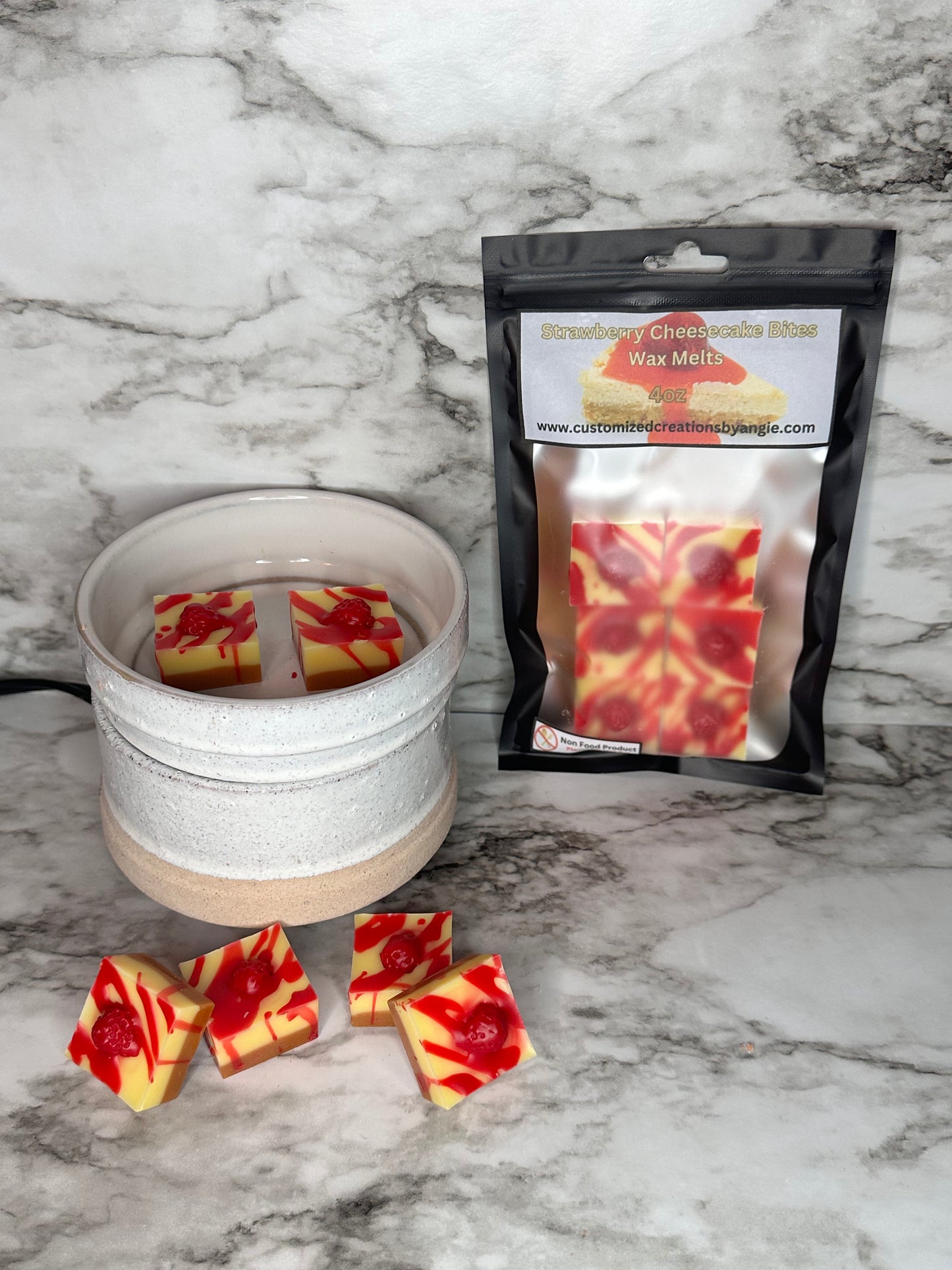 Strawberry Cheesecake Bites Wax Melts