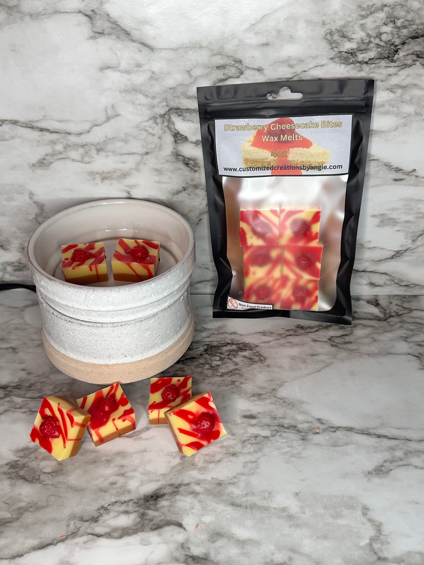 Strawberry Cheesecake Bites Wax Melts