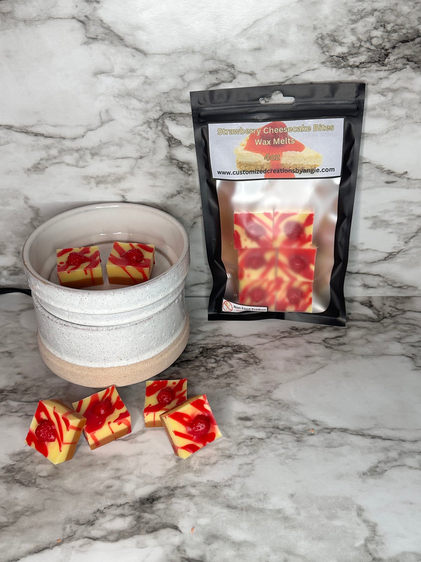 Strawberry Cheesecake Bites Wax Melts