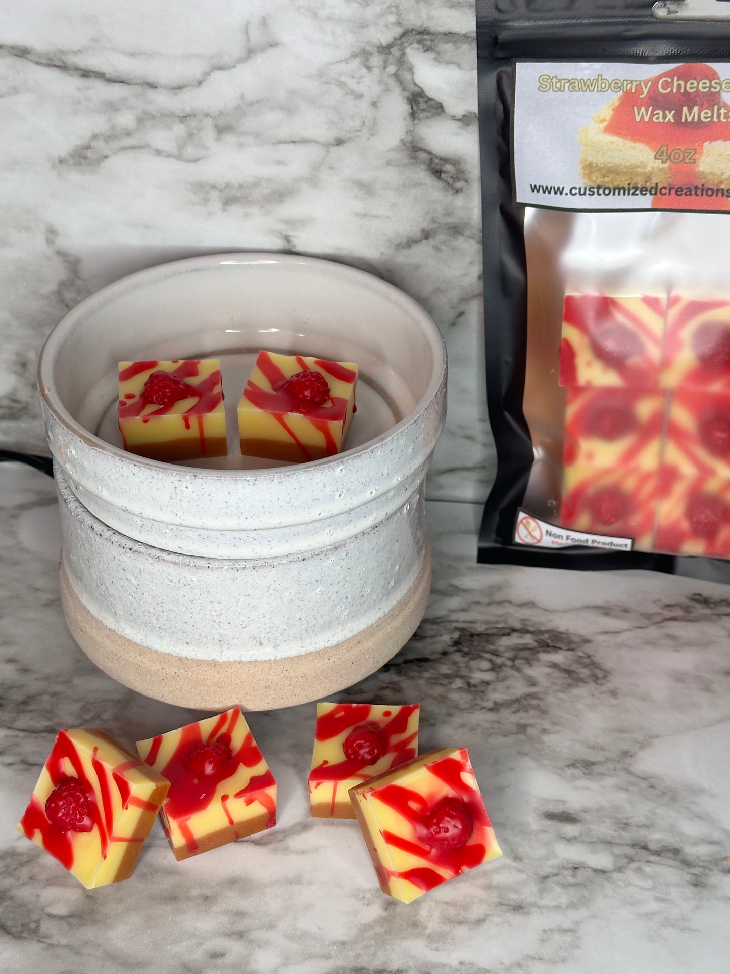 Strawberry Cheesecake Bites Wax Melts