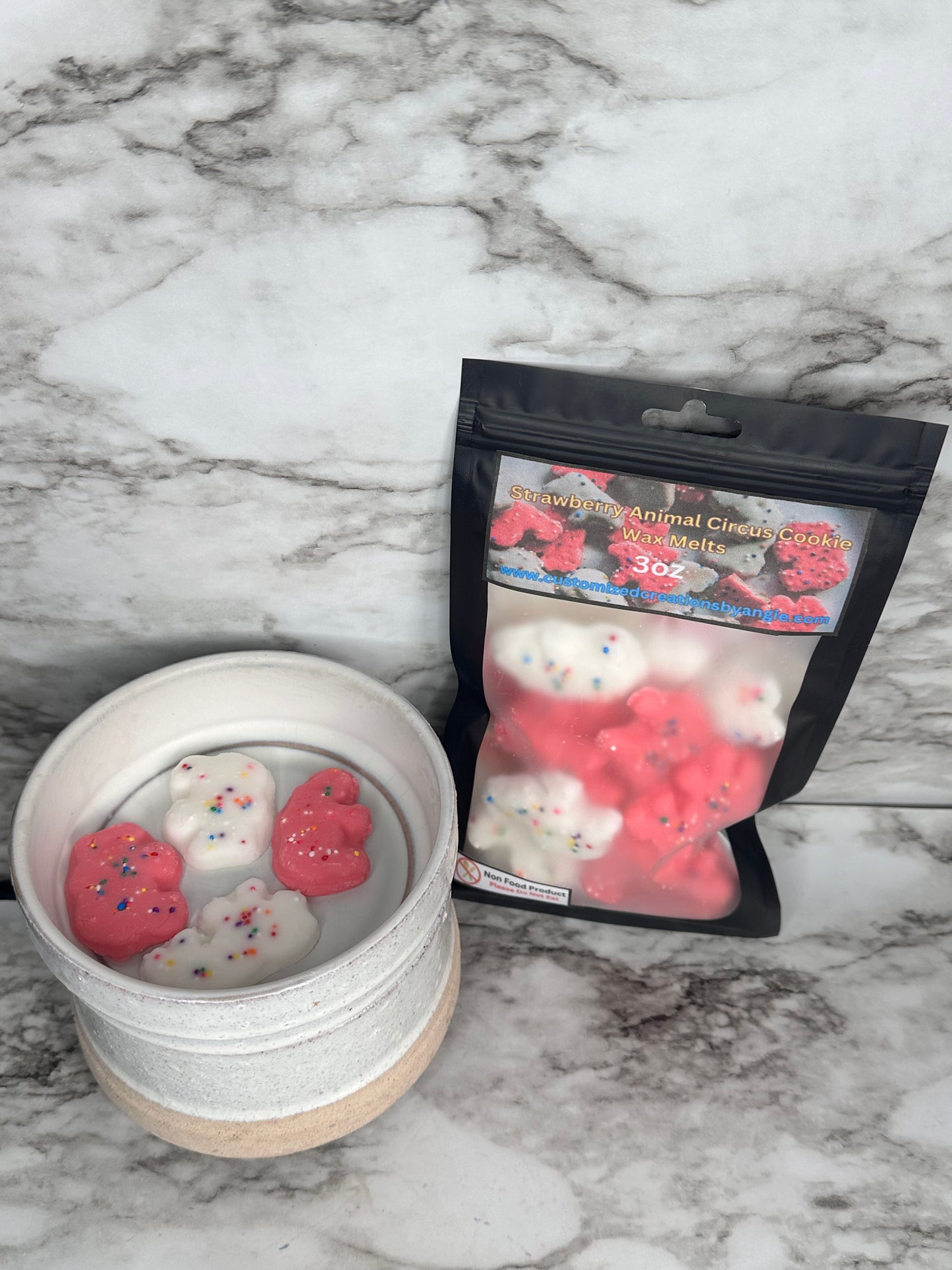 Strawberry Animal Circus Cookie Wax Melts