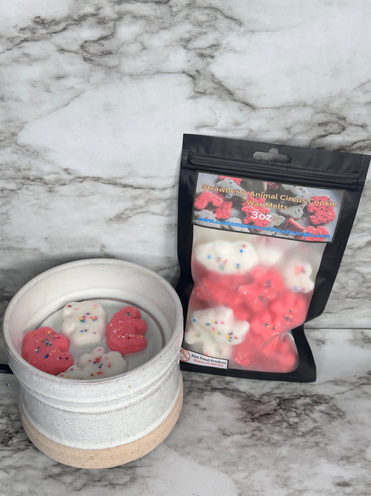 Strawberry Animal Circus Cookie Wax Melts