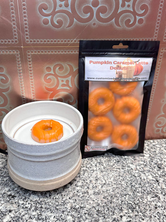 Donuts De Calabaza Y Caramelo Con Leche