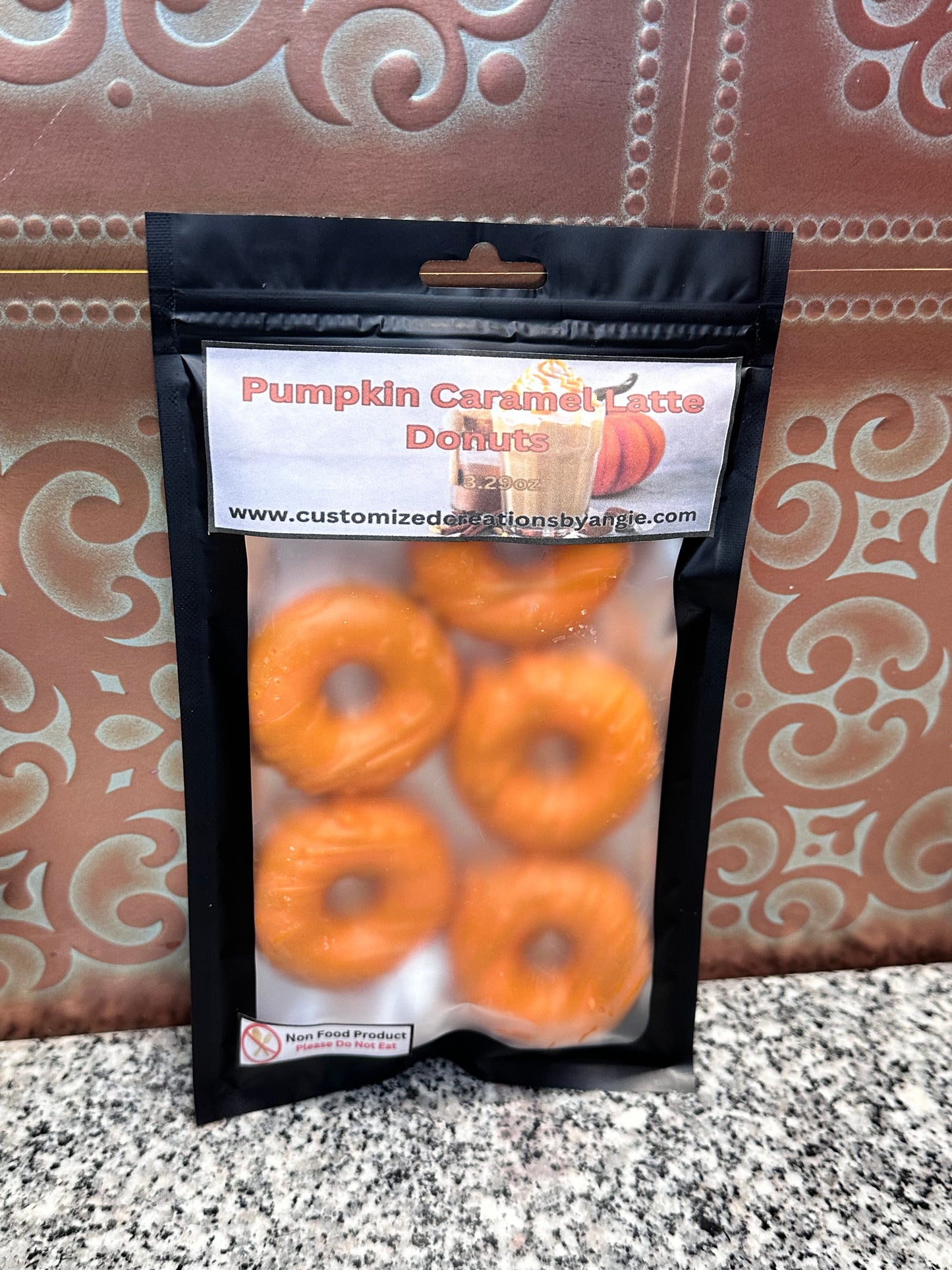 Pumpkin Caramel Latte Donuts