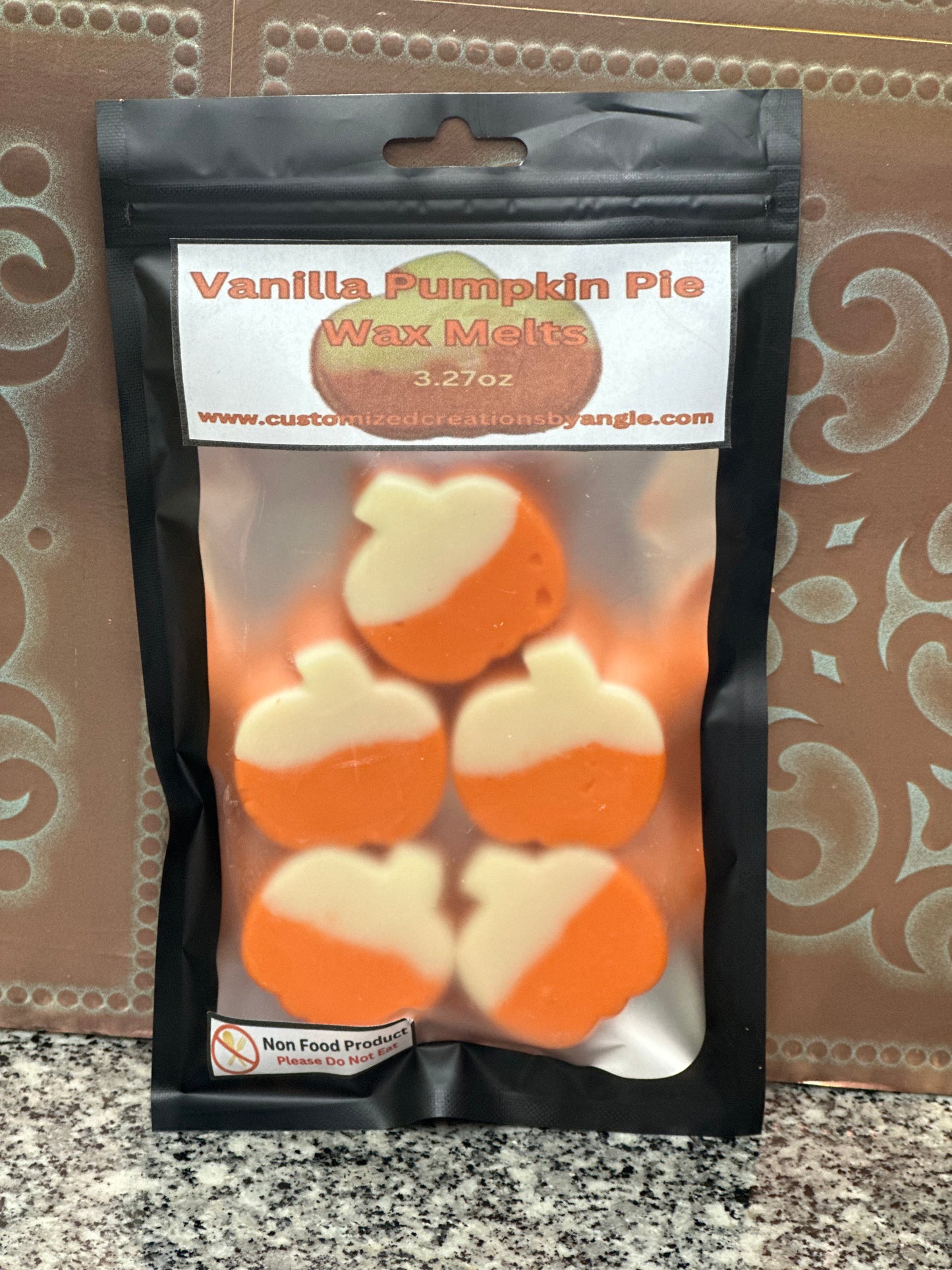 Vanilla Pumpkin Pie Pumpkin Wax Melts