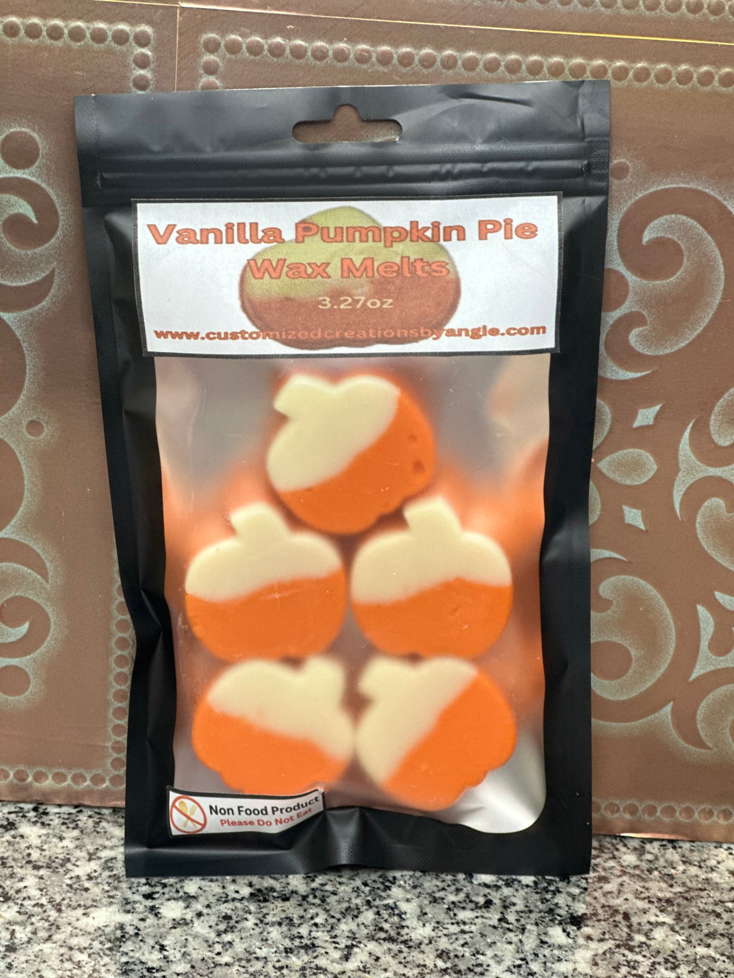 Vanilla Pumpkin Pie Pumpkin Wax Melts