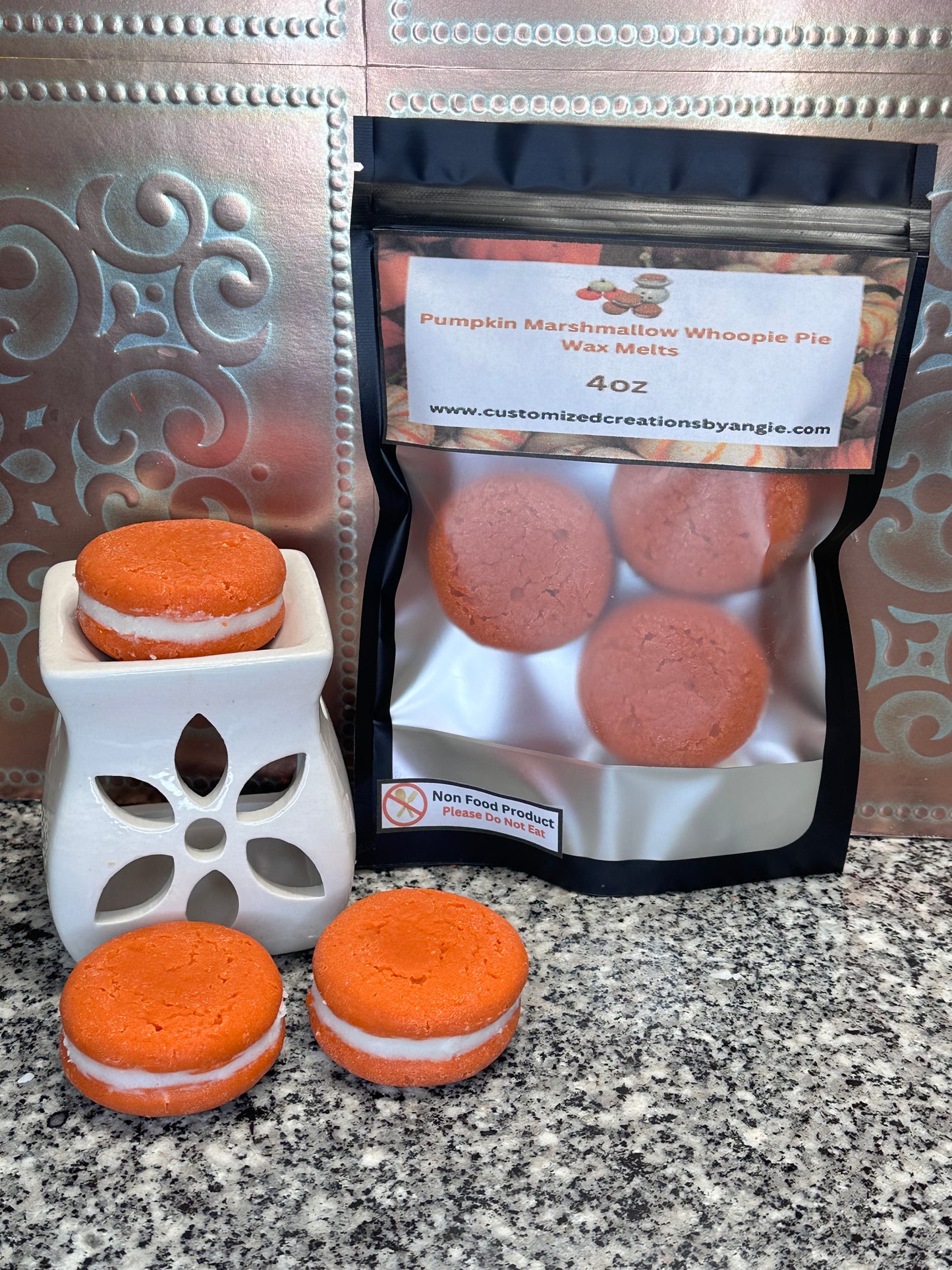 Pumpkin Marshmallow Whoopie Pie Wax Melts