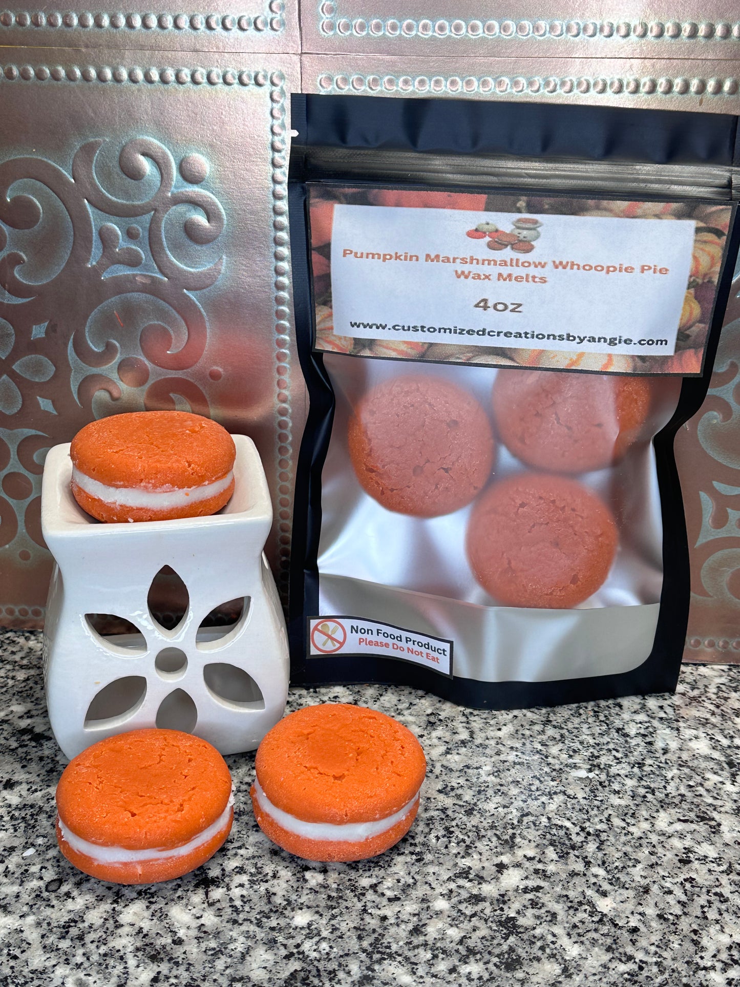 Pumpkin Marshmallow Whoopie Pie Wax Melts