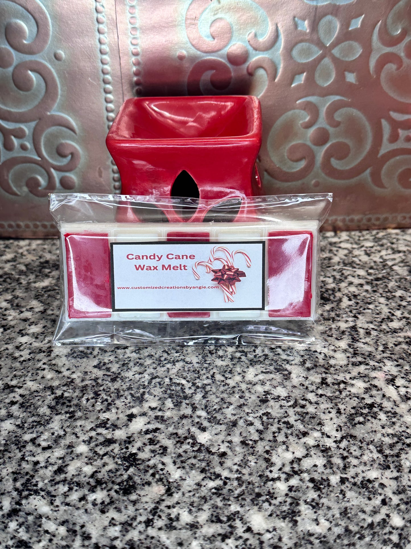 Candy Cane Snap Bar Wax Melts