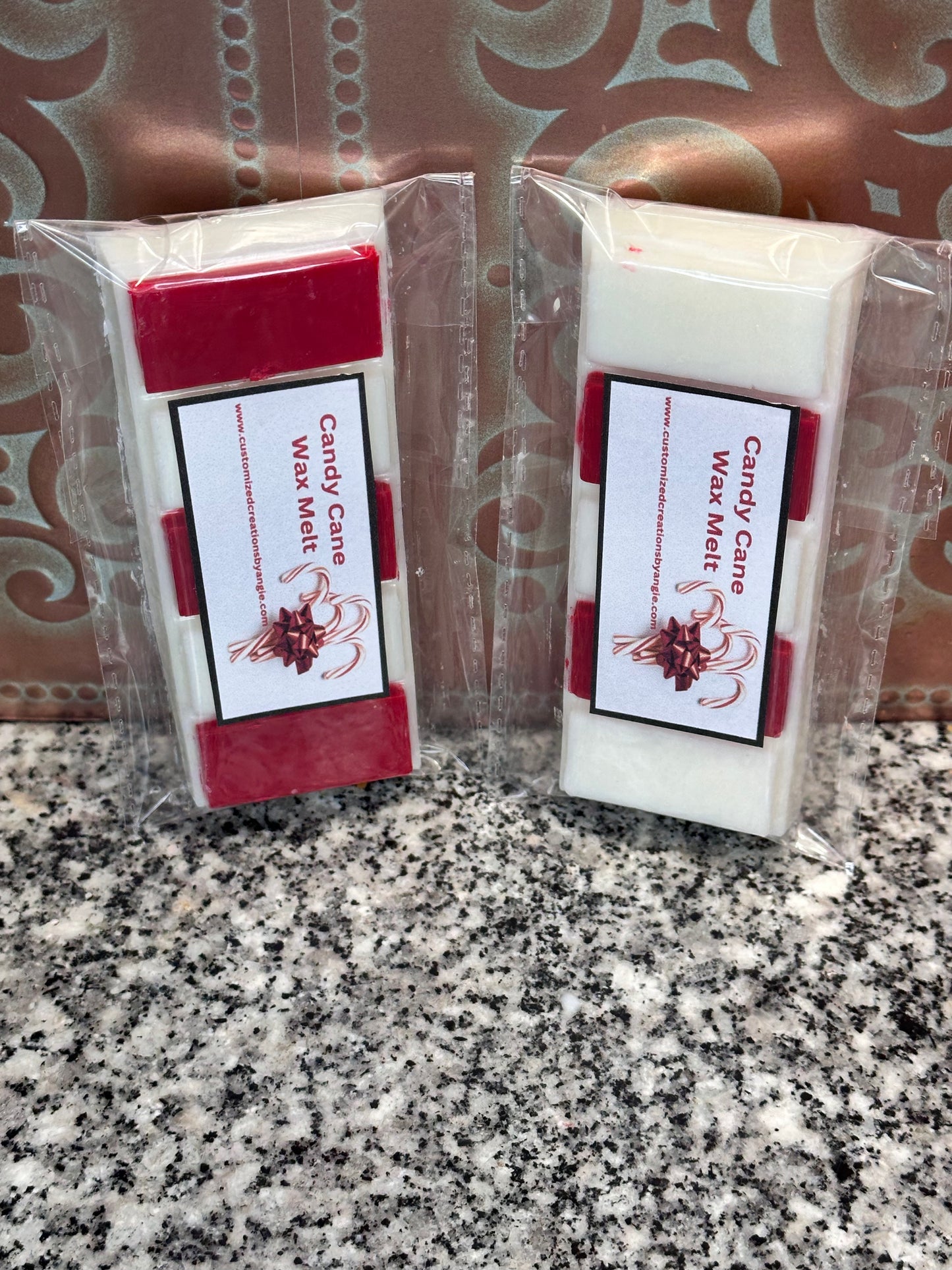 Candy Cane Snap Bar Wax Melts