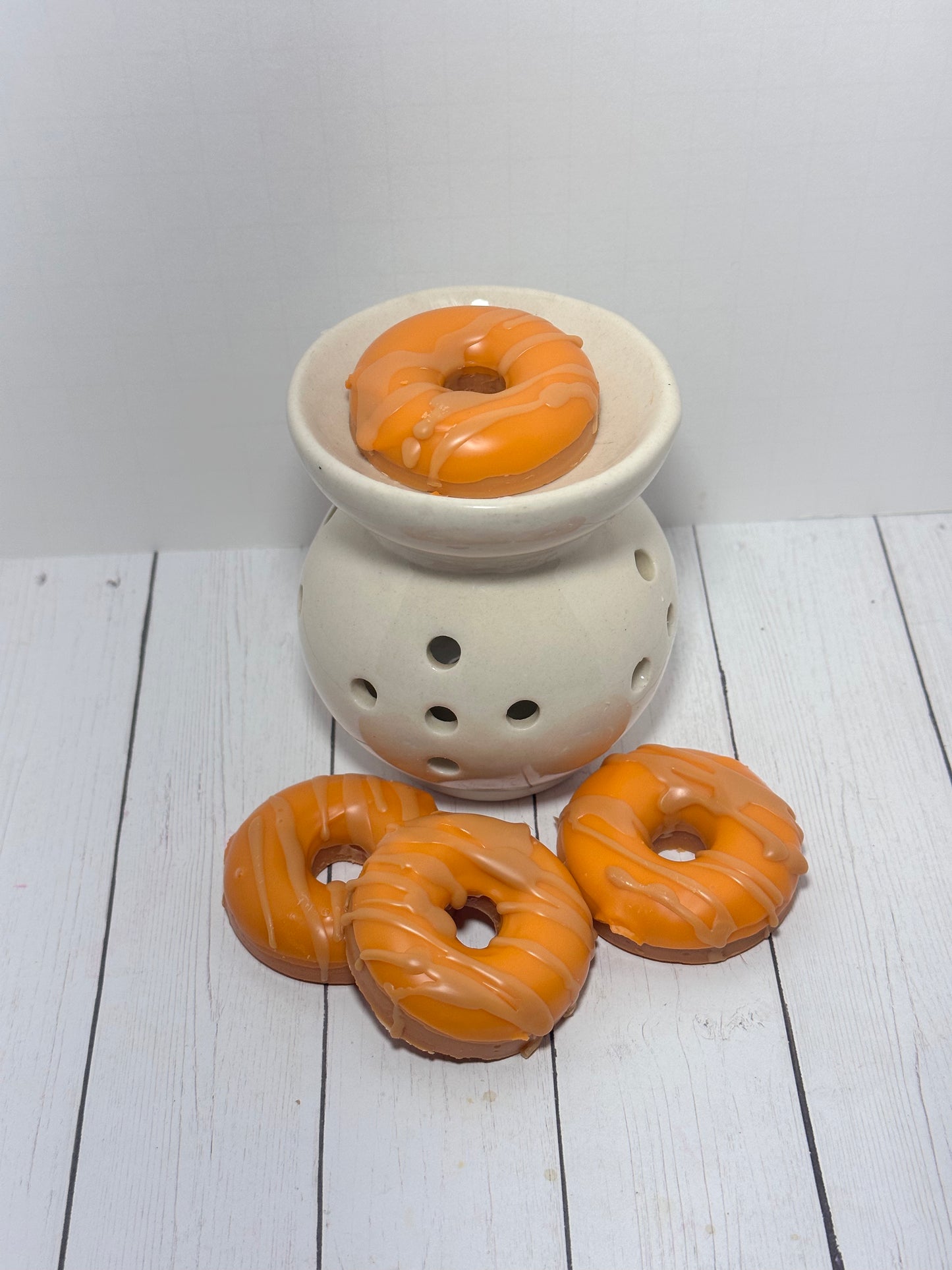 Donuts De Calabaza Y Caramelo Con Leche