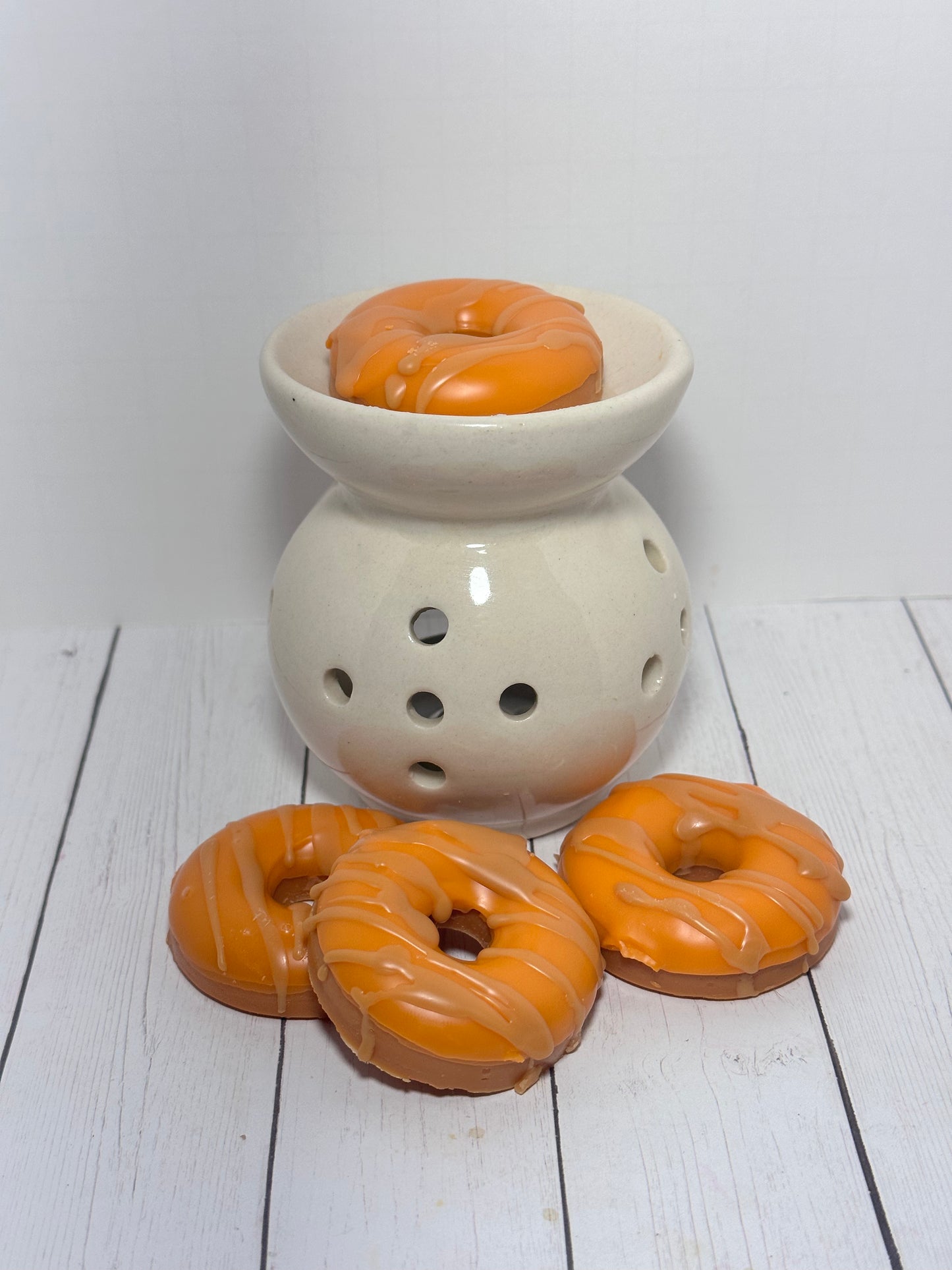 Donuts De Calabaza Y Caramelo Con Leche