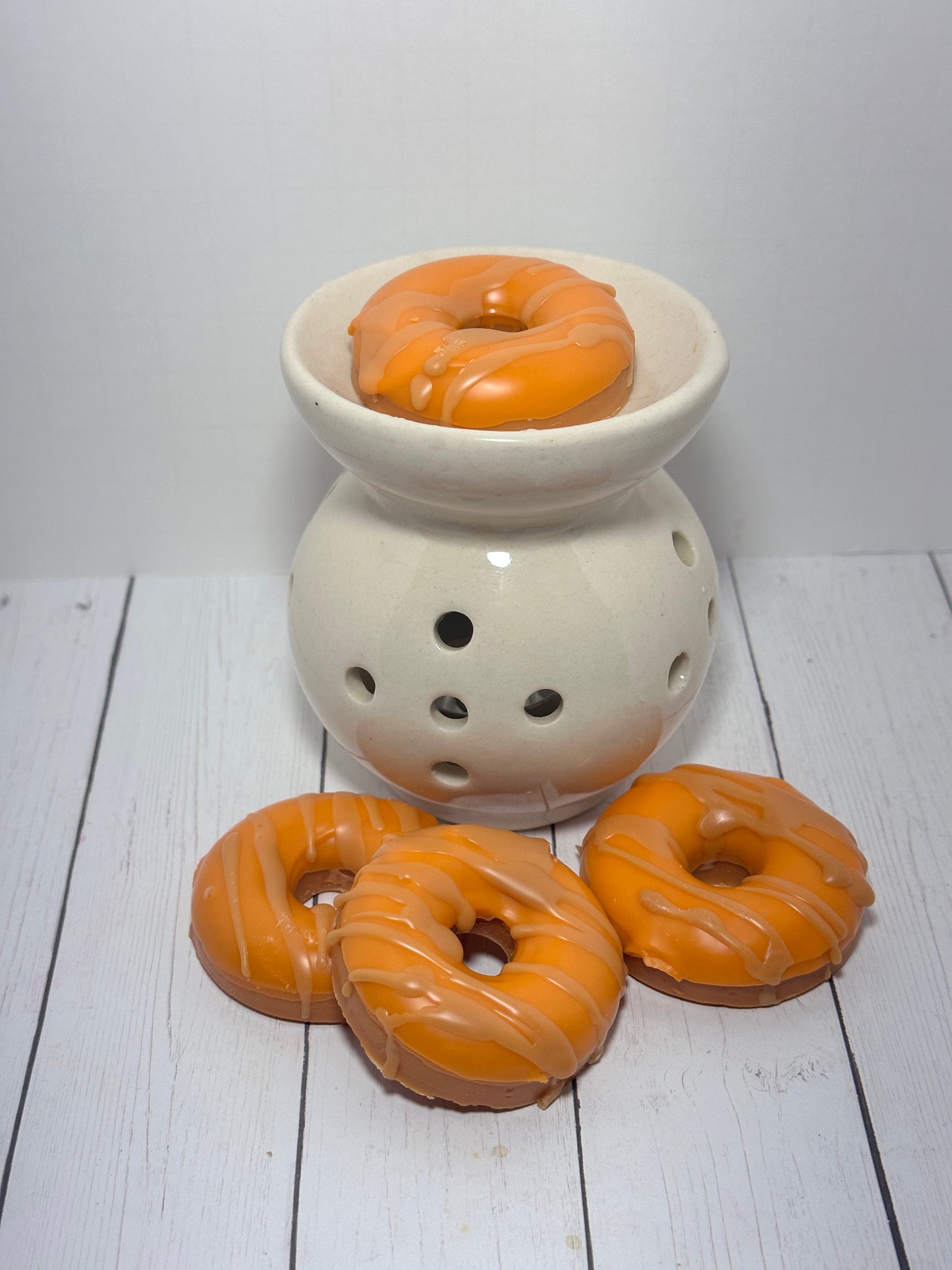 Donuts De Calabaza Y Caramelo Con Leche